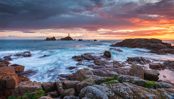 Corbiere Sunset with Rocks1
