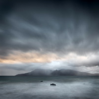 Eigg, Rain on Its Way