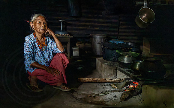 Cooking On The Home Range, Nagaland Style