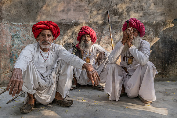 Three Raika Tribesmen