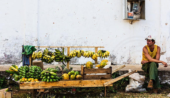 Yellow and Green (Fruit Seller)