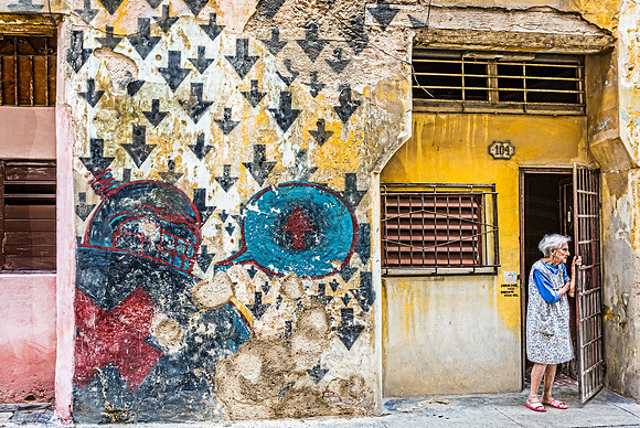 My House with Graffiti, Cuba