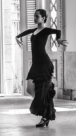 Ballet Espanol de Cuba 13 B&W