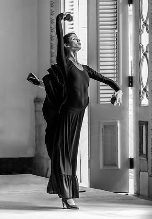 Ballet Espanol de Cuba 6 B&W