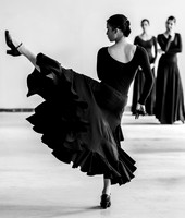 Ballet Espanol de Cuba 7 B&W