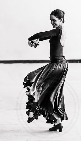 Ballet Espanol de Cuba 18 B&W