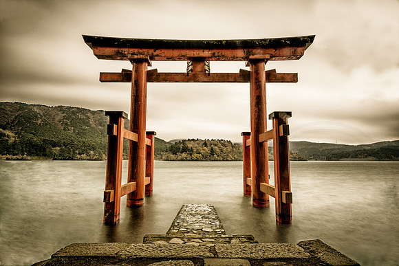 Torii Gate, Hakone Shrine