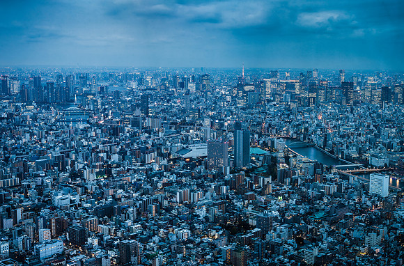 Tokyo Skyline from Sky Tree