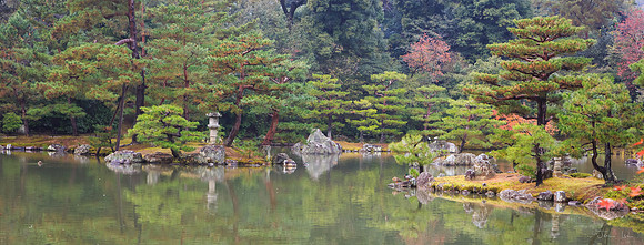 The Stillness of Rokuon-Ji Temple Garden