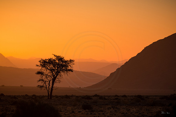 Tiras Mountains Sunset