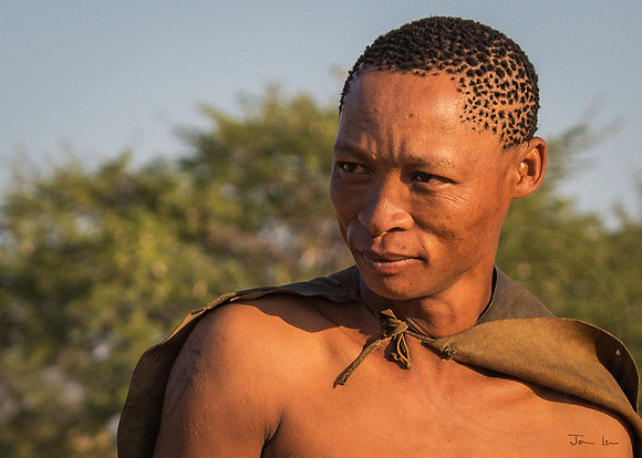 Bushman Portrait, Kalahari 3