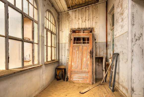 Kolmanskop Hospital Sunroom Detail