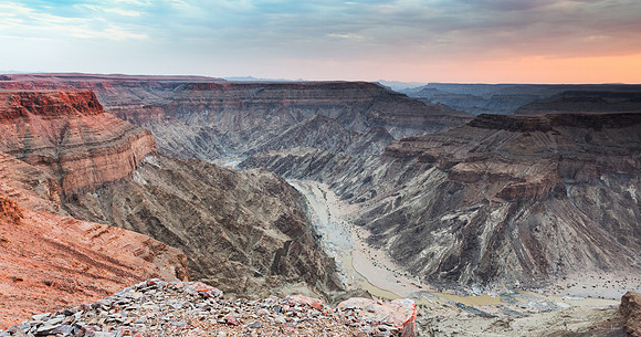 Last Rays of the Sun, Fish River Canyon