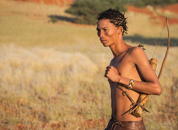 Bushman Portrait, Kalahari 4