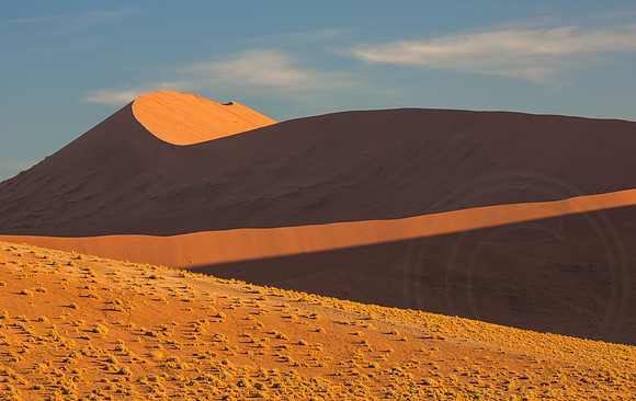 Dune 45, Nearby, Shapes and textures