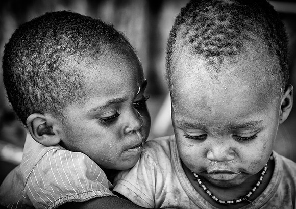 Herero Children. Share B&W