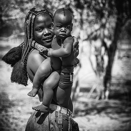 Himba, Together B&W