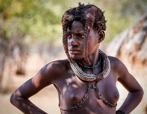 Himba, Young Woman