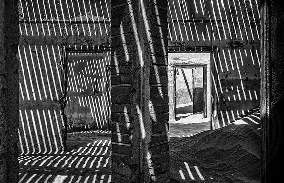Kolmanskop Light and Shade B&Wtif