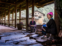 Old Women Selling Sweet Potatoes (Zhuang) 2