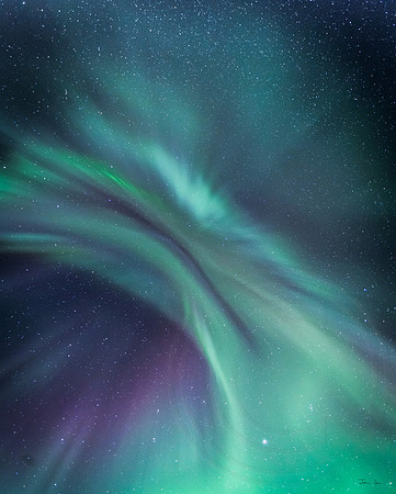 Patterns in the Night Sky, Northern Lights