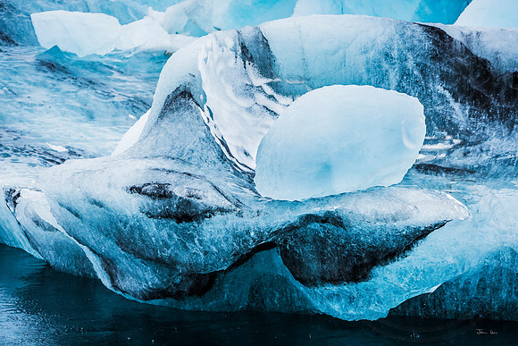 Iceberg Detail, Jokulsarlon Glacial Lagoon