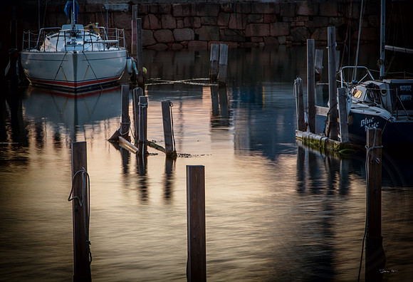 Late Evening Light at the Harbour