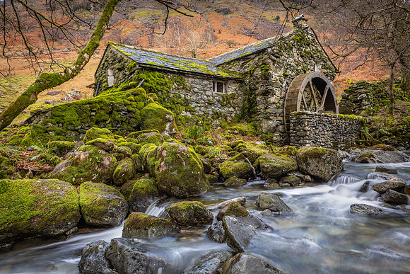 Old Mill, Borrowdale, Lake District