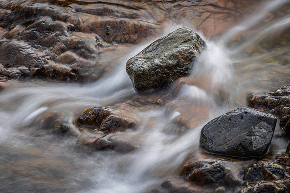 River Coe Waterfall Detail 1