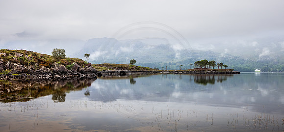 Low Clouds Over Loch Maree