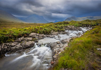 Sligachan Falls with the Cullin