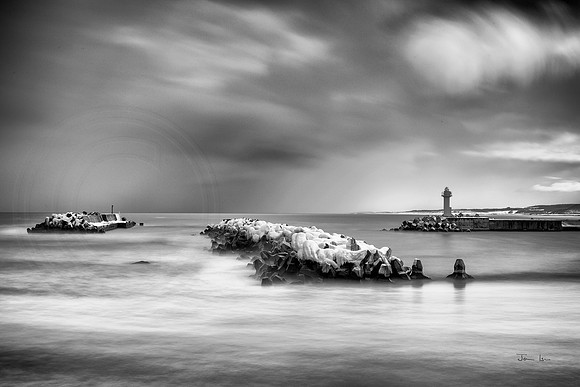 Ohmu Fishing Port Tetrapod Sea Defences 2
