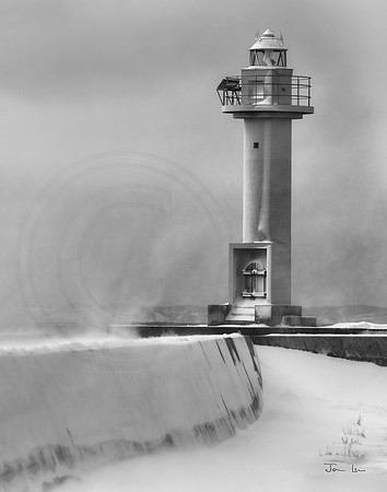 Lighthouse, Bleak Winter