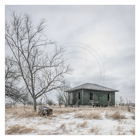 Snowfall, House and Trough