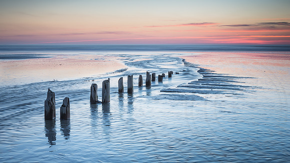 After Sunset, St Ouen's Groynes