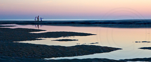 Twilight Beach Walk