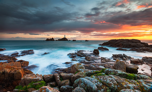 Corbiere Sunset With Rocks 2