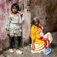 Grandmother and Grand daughter