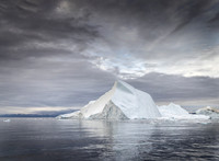 Iceberg with Last Light